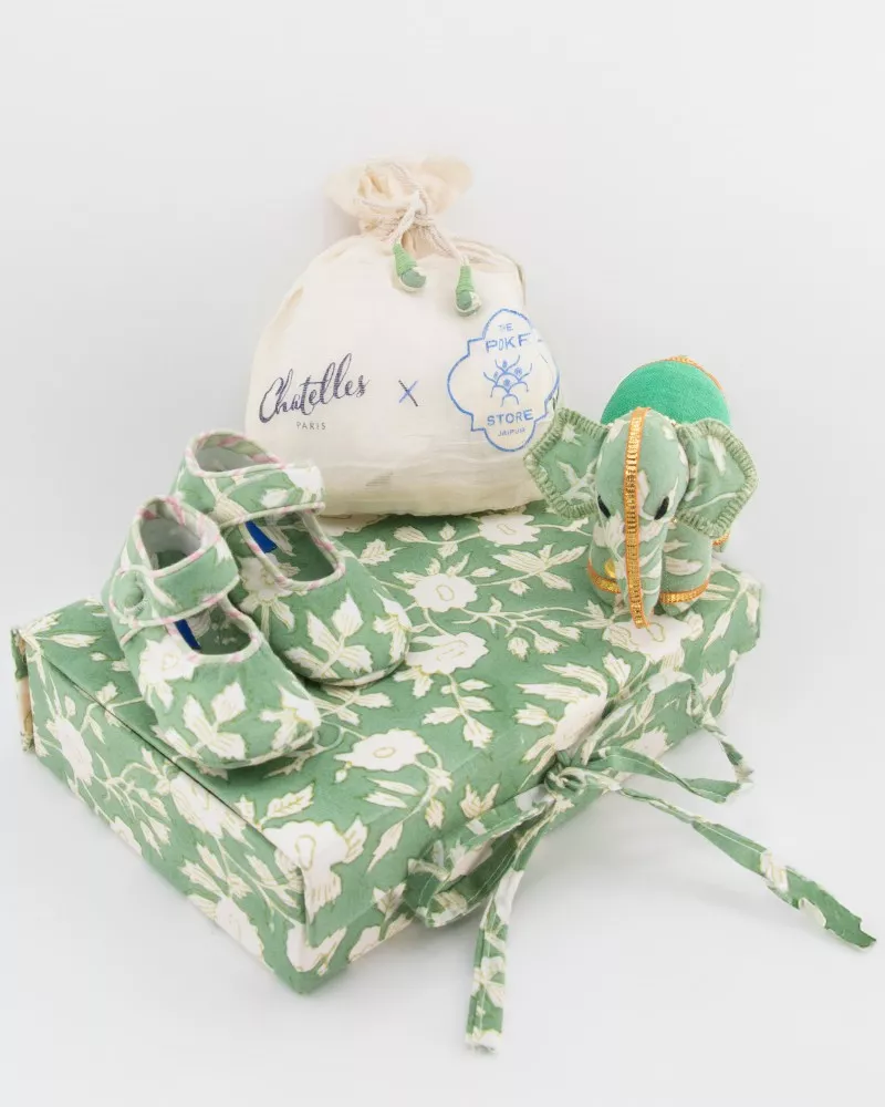 Baby Green Jaipur Gift Set
