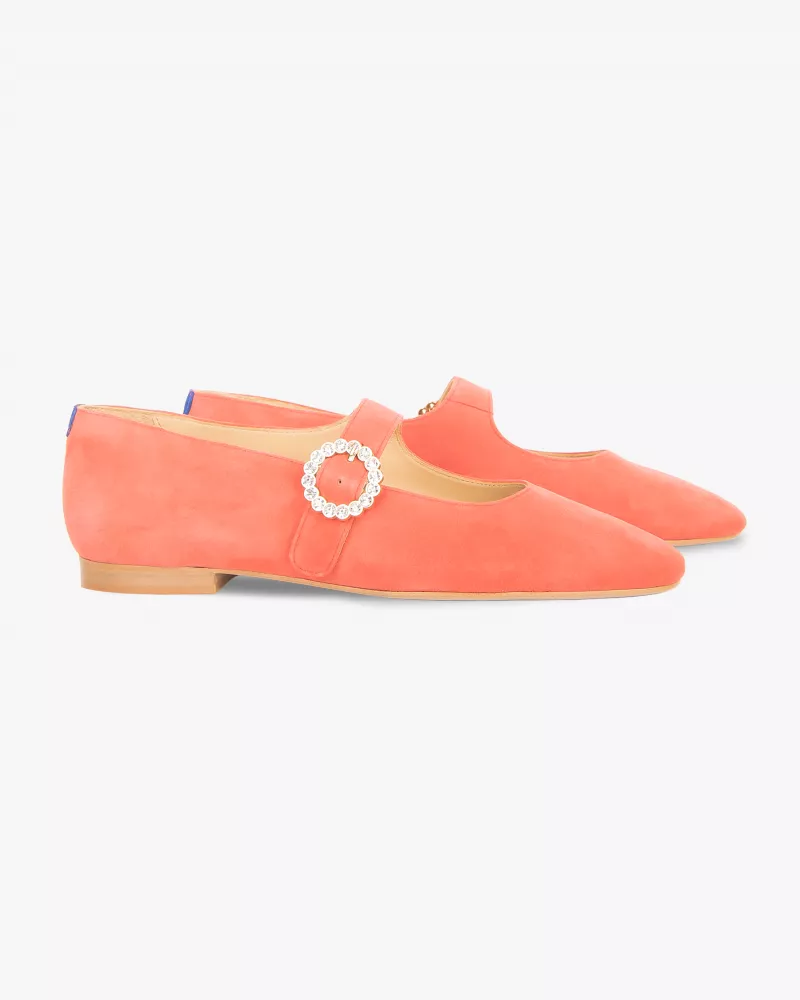 Mary Janes Babies Low Coral