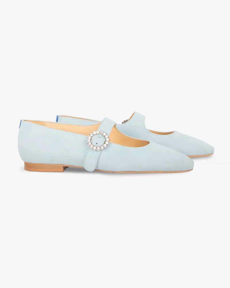 Mary Janes Babies Low Light Blue