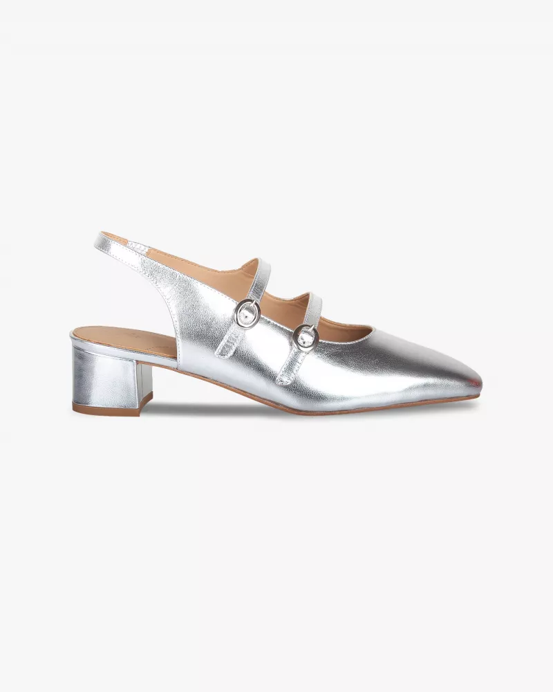 Babies Slingback Silver