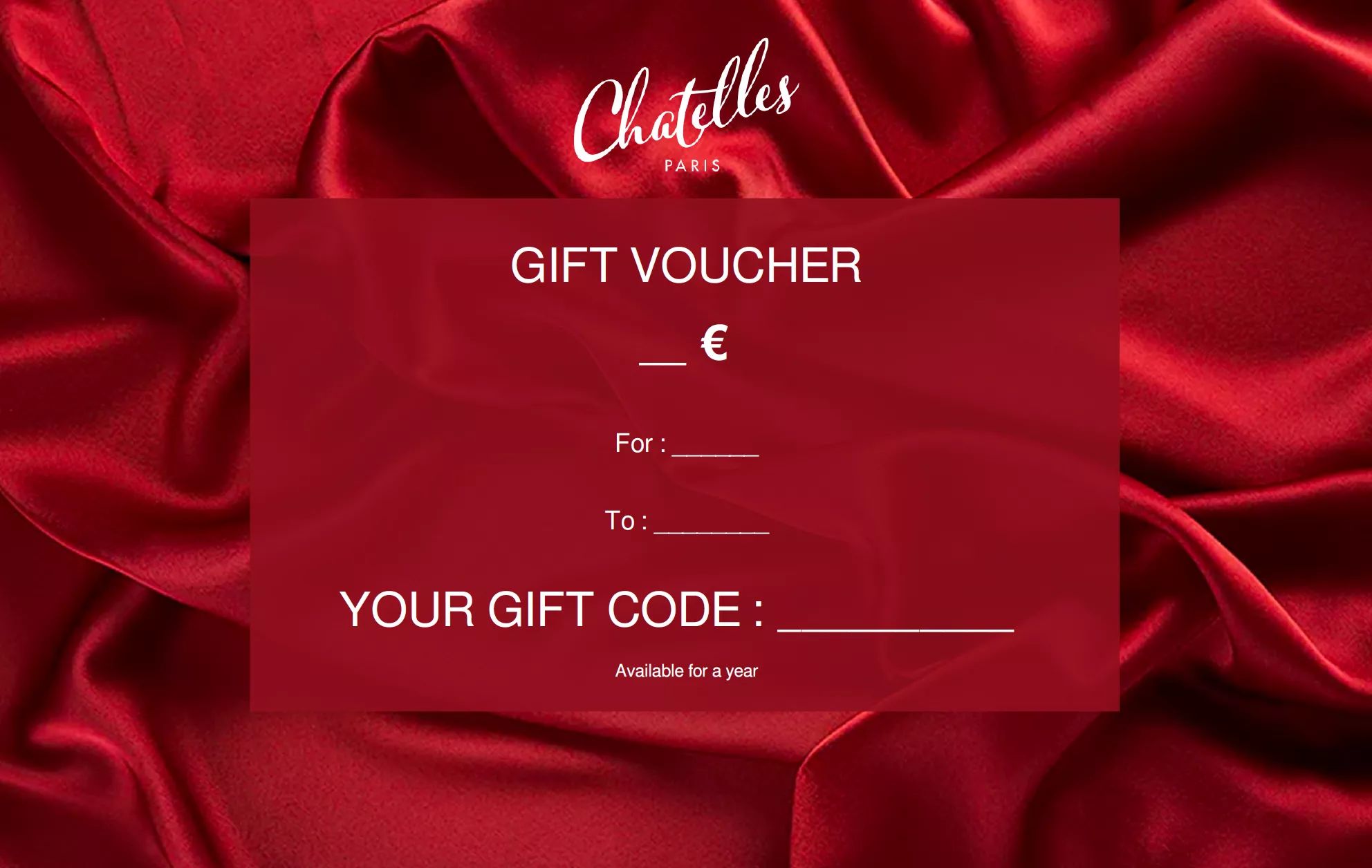 Digitale gift cart