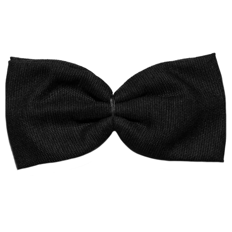 Gros Grain Black Oversize Bows