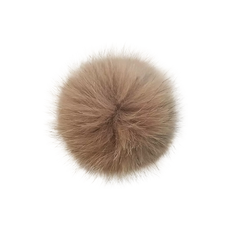 Beige Pompons