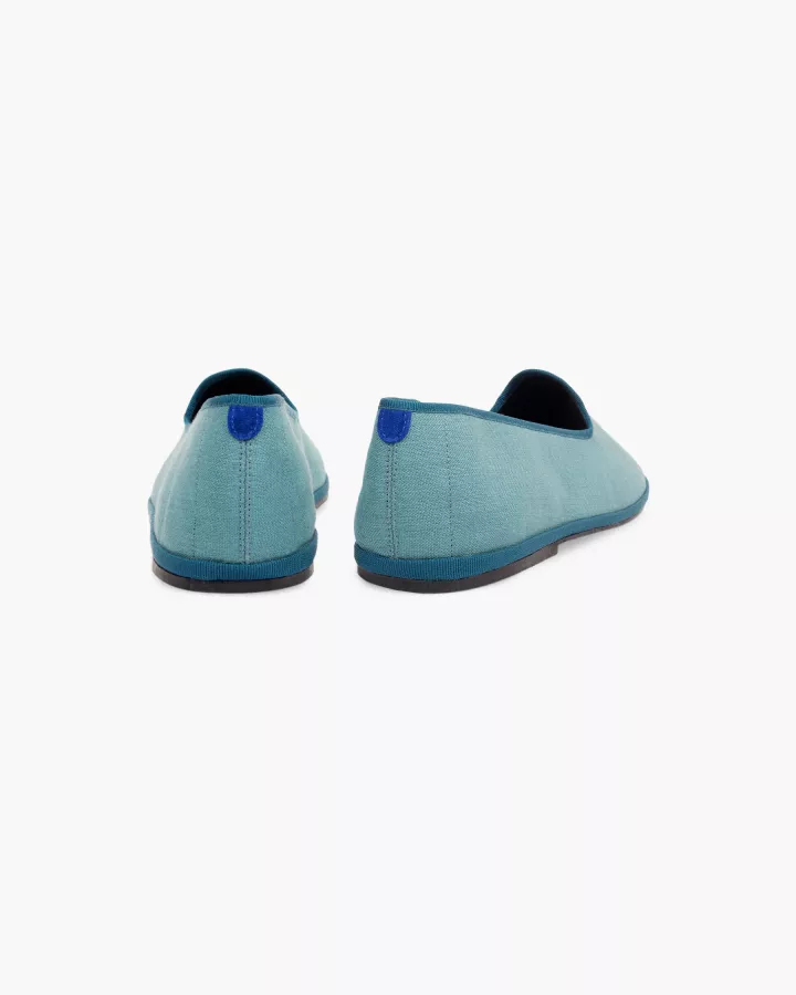 Furlanes Navy Linen
entirely made by hand in Italy (Venice/Friuli)