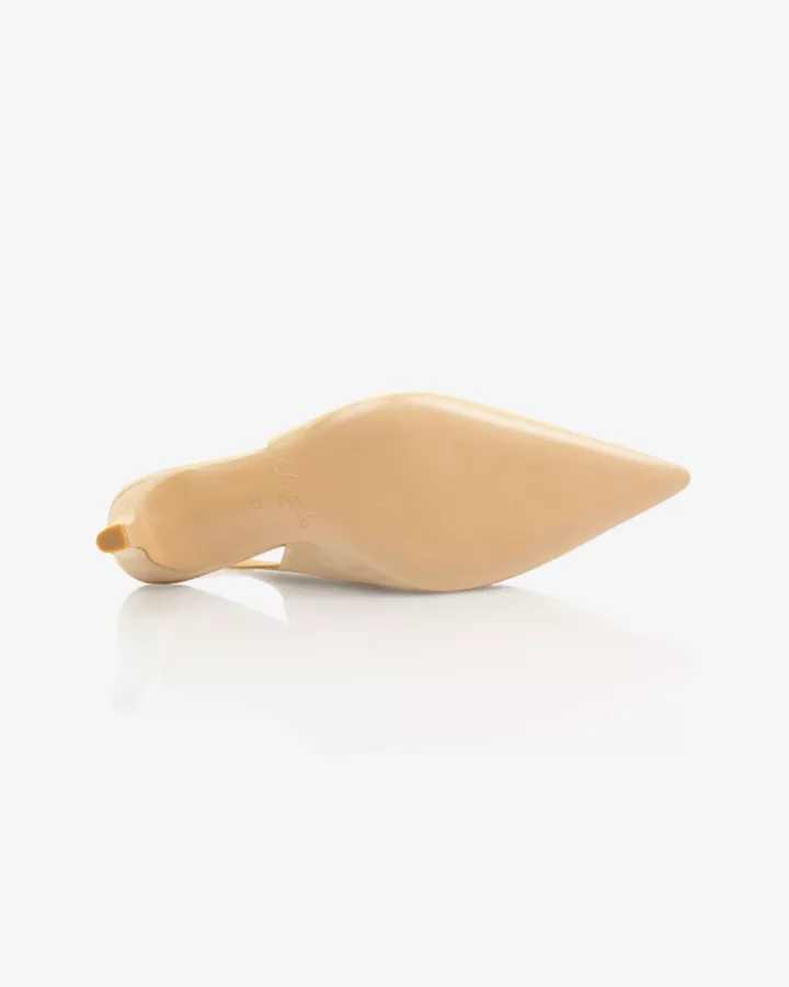 Stilettos in Sand suede